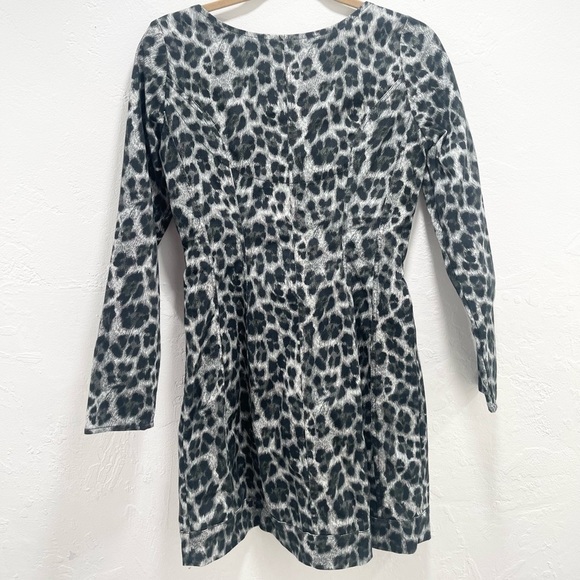 Miaou Dree Dress Leopard Long Sleeve - Picture 6 of 6
